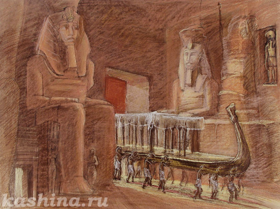 The Eternal Live Boat "Pharaoh" Evgeniya Kashina