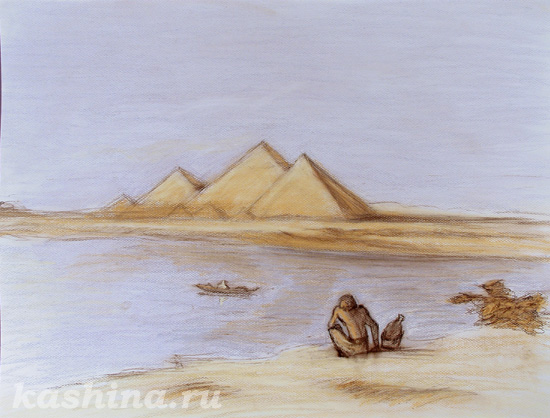 View of the Grand Pyramides "Pharaoh" Evgeniya Kashina