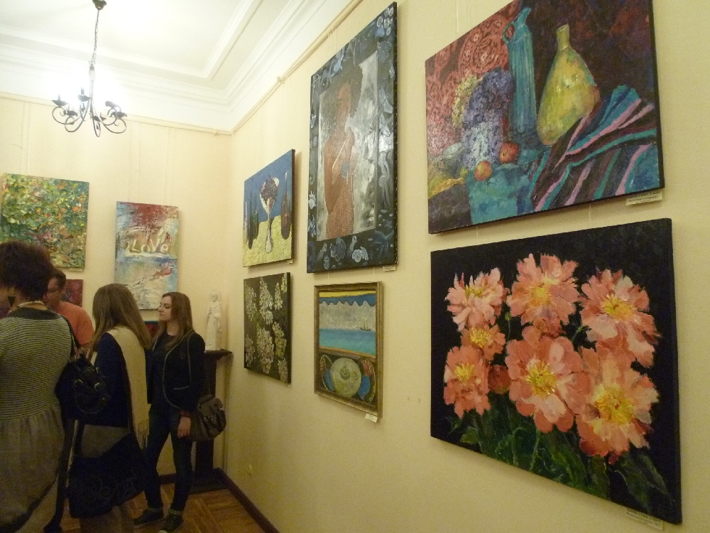 Открытие выставки "Осенний Экспромт - 2013" в галерее Ардена, Москва