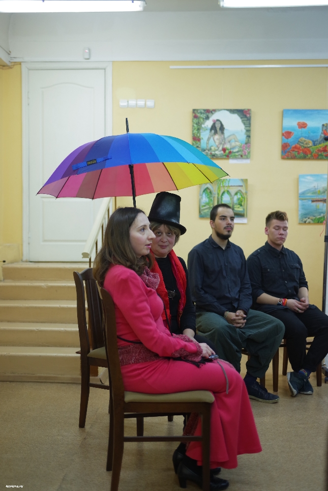 Открытие выставки живописи Евгении Кашиной "Ветер дальних странствий"